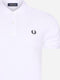 Fred Perry Poloshirt Wit - Maat L - Heren