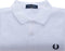 Fred Perry Poloshirt Wit - Maat L - Heren