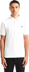 Fred Perry Poloshirt Wit - Maat L - Heren