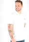 Fred Perry Poloshirt Wit - Maat L - Heren