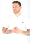 Fred Perry Poloshirt Wit - Maat L - Heren
