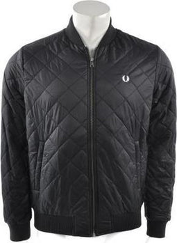 Fred Perry - Quilted Bomber Jacket - Heren - maat XL