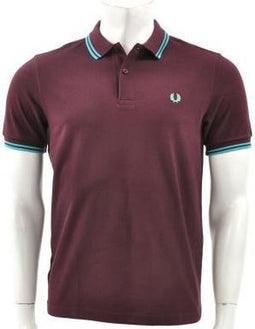 Fred Perry - Slim Fit Twin Tipped Shirt Pique - Heren - maat XL