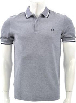 Fred Perry - Slim Fit Twin Tipped Shirt Pique - Heren - maat XXL