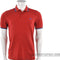 Fred Perry - Slim Fit Twin Tipped Shirt - Rode Polo - XXL - Rood