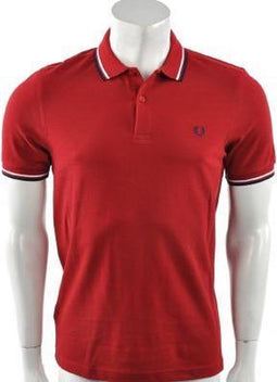 Fred Perry - Twin Tipped Shirt - Heren - maat S