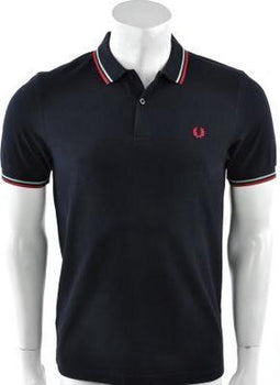 Fred Perry - Twin Tipped Shirt - Heren - maat XL