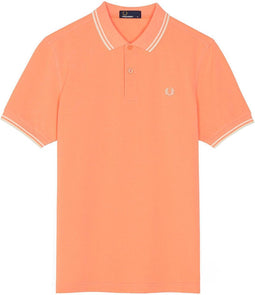 Fred Perry - Twin Tipped Shirt - M3600 Nectar - XL - Roze