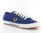 Fred Perry Vintage Tennis Canvas - Sneakers - Heren - Maat 39 - Pacific Blauw;Geel