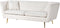 FREDERICA - Driezitsbank - Wit - Bouclé