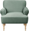 FREDROS - Fauteuil - Groen - Polyester
