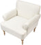 FREDROS - Fauteuil - Lichtbeige - Polyester