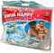 Freds Wasbare Zwemluier Blauw 4-9 kg Maat 1