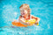 Freds Zwemtrainer - Oranje - 2 tot 6 jaar (15kg-30kg)