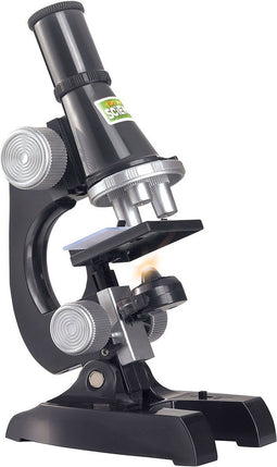 Free And Easy Microscoopset Junior Zwart/zilver/groen 10-delig