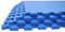Free And Easy Zwembadtegels Foam Blauw 50 x 50 cm - 9 Stuks - 2,25m²