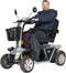 Free to move scootmobiel voetenzak 106 cm met warme voering- benenzak- ademend- thermo- waterdicht