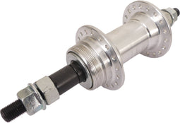 Freewheel achternaaf aluminium met vaste as - 36 gaats