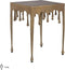 Richmond Bijzettafel Drops Brushed Goud
