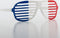 French Flag Shutter Glasses