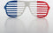 French Flag Shutter Glasses