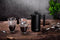 French press Cafetiere - 0.7 L - Verse koffiemaker - Dubbelwandig RVS koffiepers - Zwart - VDN