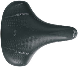Selle Bassano Volare BigCity XXL - Fietszadel 3-Zone Comfort Plus - Zwart