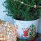 Fresh from Nature - Kleine Kerstboom in Kerstmis pot met verlichting 'Starlight' - echte kerstboom - ca. 70 cm hoogte - Picea glauca Conica - Kerstmis