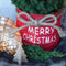 Fresh from Nature - Kleine Kerstboom in Xmas Bag Rood - echte kerstboom - ca. 70 cm hoogte - Picea glauca Conica - Kerstmis