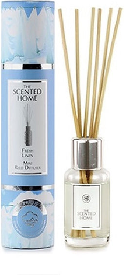 Fresh Linen Cadeauset Geurstokjes met verstuiver , roomspray en geurkaars