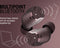 Fresh 'n Rebel Twins Elite - In-ear oordopjes met Personal Sound & Active Noise Cancelling - Deep Mauve