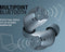 Fresh 'n Rebel Twins Elite - In-ear oordopjes met Personal Sound & Active Noise Cancelling - Dive Blue