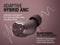 Fresh 'n Rebel Twins Elite - In-ear oordopjes met Personal Sound & Active Noise Cancelling - Deep Mauve