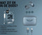 Fresh 'n Rebel Twins Elite - In-ear oordopjes met Personal Sound & Active Noise Cancelling - Dive Blue