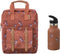 Fresk rugzak + drinkfles thermos Deer amber brown