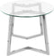 FRESNO - Salontafel - Zilver - Glas