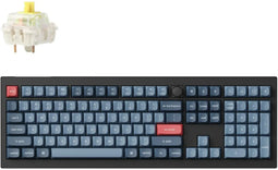 Keychron V6 Max - Mechanisch Toetsenbord - QMK/VIA Gateron Jupiter Banana - Zwart