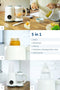 Alecto BFP-66 - 5-in-1 Babyvoeding Blender - Stomen Pureren Steriliseren - Wit