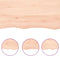vidaXL - Wandschap - 40x30x(2-6) - cm - onbehandeld - massief - eikenhout