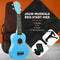 Finesse Ukelele - Starterset - 21 inch - 4 snaren - Blauw