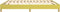 vidaXL - Bedframe - zonder - matras - 160x200 - cm - stof - groen