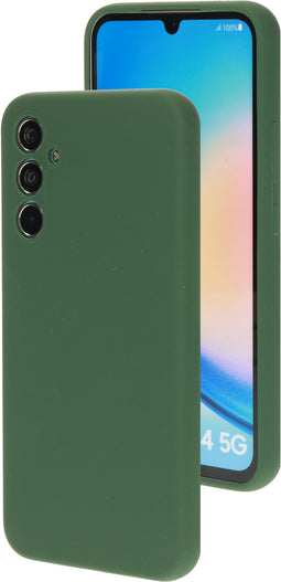 Mobiparts Silicone Cover - Samsung Galaxy A34 (2023) 5G - Soft-touch - Groen