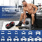 DH FitLife Verstelbare Halter - 12-in-1 Dumbbell - 1,5 tot 18 kg - Ruimtebesparend