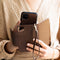 Selencia Hoesje Geschikt voor Samsung Galaxy S20 Hoesje Met Pasjeshouder - Selencia Surya 2-in-1 Uitneembare Vegan Lederen Bookcase - Bruin