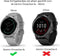 Nylon Smartwatch bandje - Geschikt voor Garmin Vivoactive 4s nylon band - 40mm - zwart - Strap-it Horlogeband / Polsband / Armband