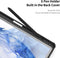 Dux Ducis - Tablet hoes geschikt voor Samsung Galaxy Tab S8 - Toby Series - Tri-Fold Book Case - Zwart