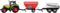 Frictie Tractor met Aanhanger