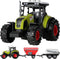 Frictie Tractor met Aanhanger