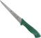 Friedrich Herder Fileermes - Ergonomisch - Antislip - RVS - 180 mm - Groen