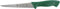 Friedrich Herder Fileermes - Ergonomisch - Antislip - RVS - 180 mm - Groen